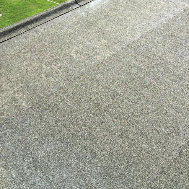 finished flat roof installation by d richards roofing