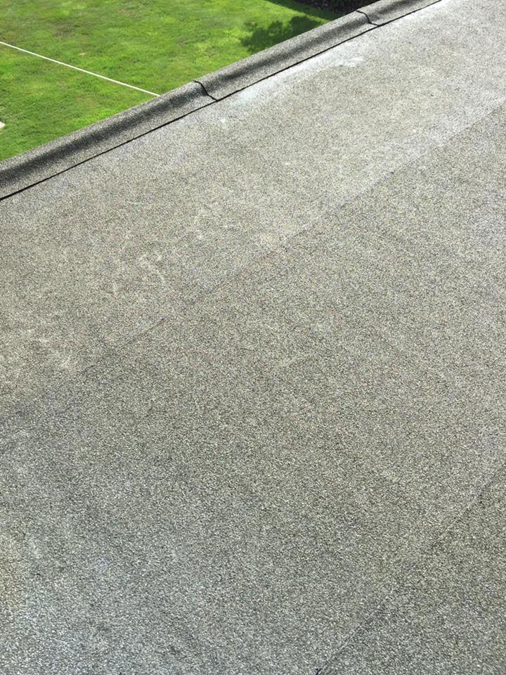 finished flat roof installation by d richards roofing